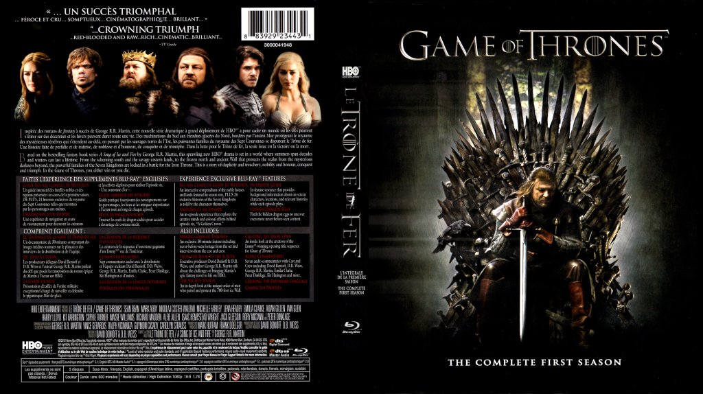 Games Of Thrones - Le Trone de Fer - Bluray3