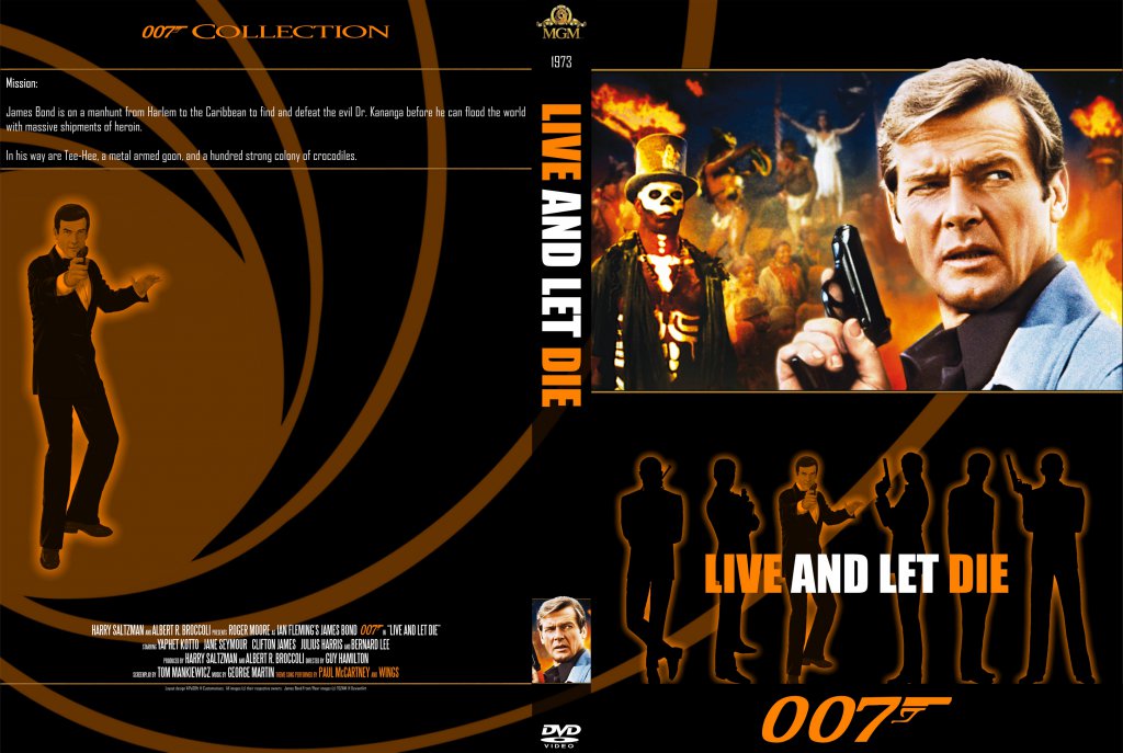 Live And Let Die - Movie DVD Custom Covers - 08 - 007 Live ...