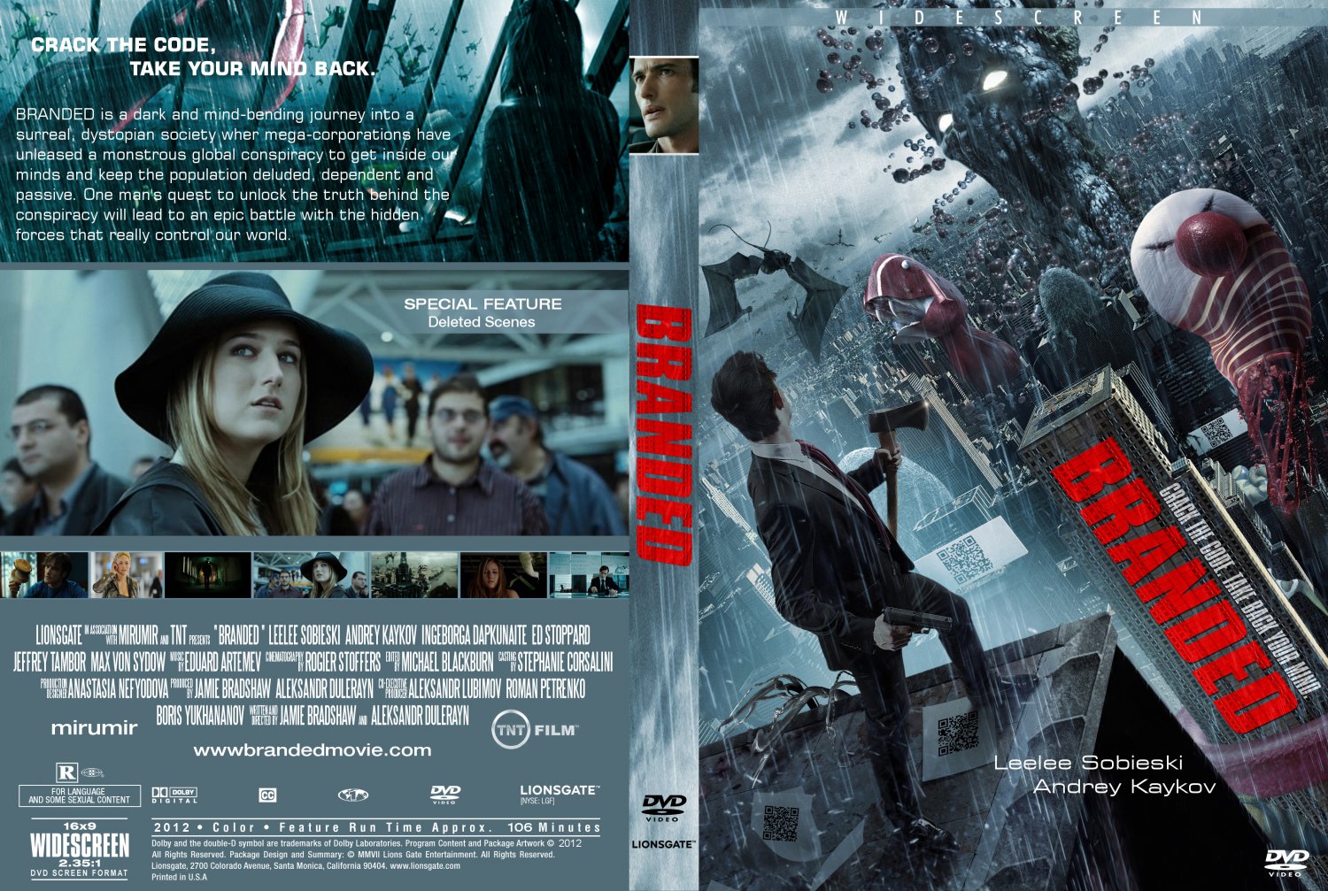 Take the code. Фильм Branded. Lionsgate фильмы. Branded movie 2012 brands. Mirumir-z.