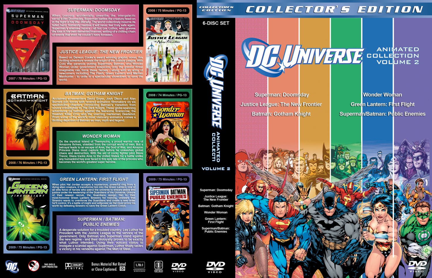dc dvd box set