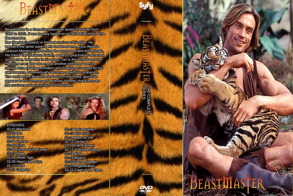 Beastmaster Season 2 DVD Cover.
