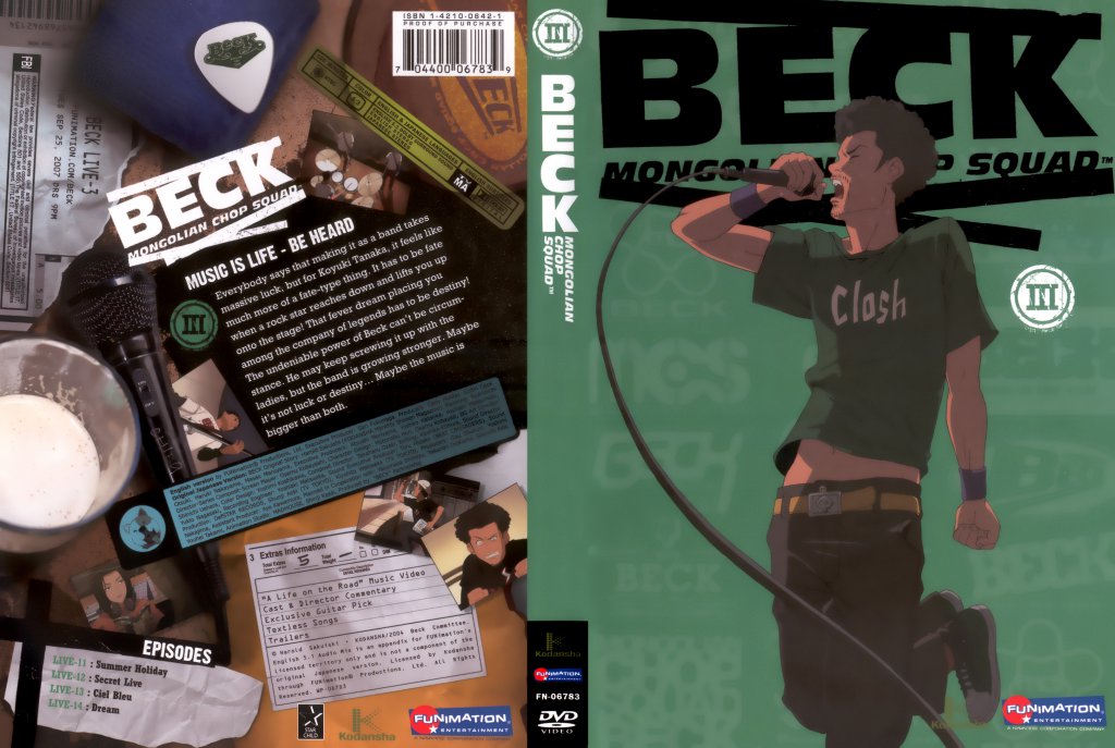 beck mongolian chop squad vol. 3 dvd