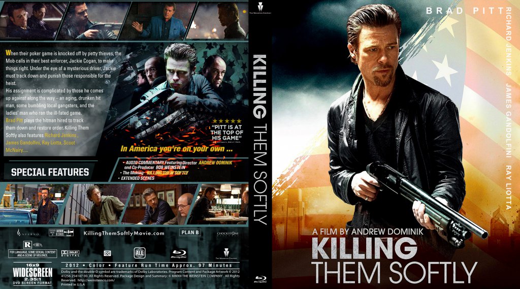 Killing Them Softly- Movie Blu-Ray Custom Covers - Killing Them Softly...