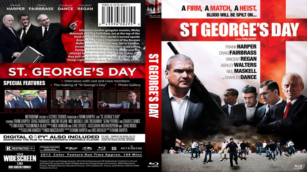 St George's Day - Movie Blu-Ray Custom Covers - St George s Day