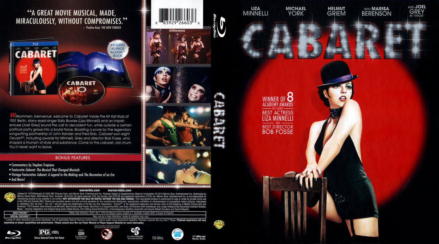 Cabaret- Movie Blu-Ray Scanned Covers - Cabaret :: DVD Covers.