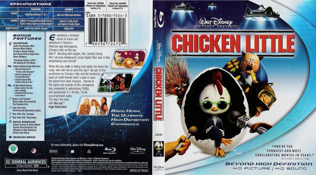 Chicken Little Bluray f