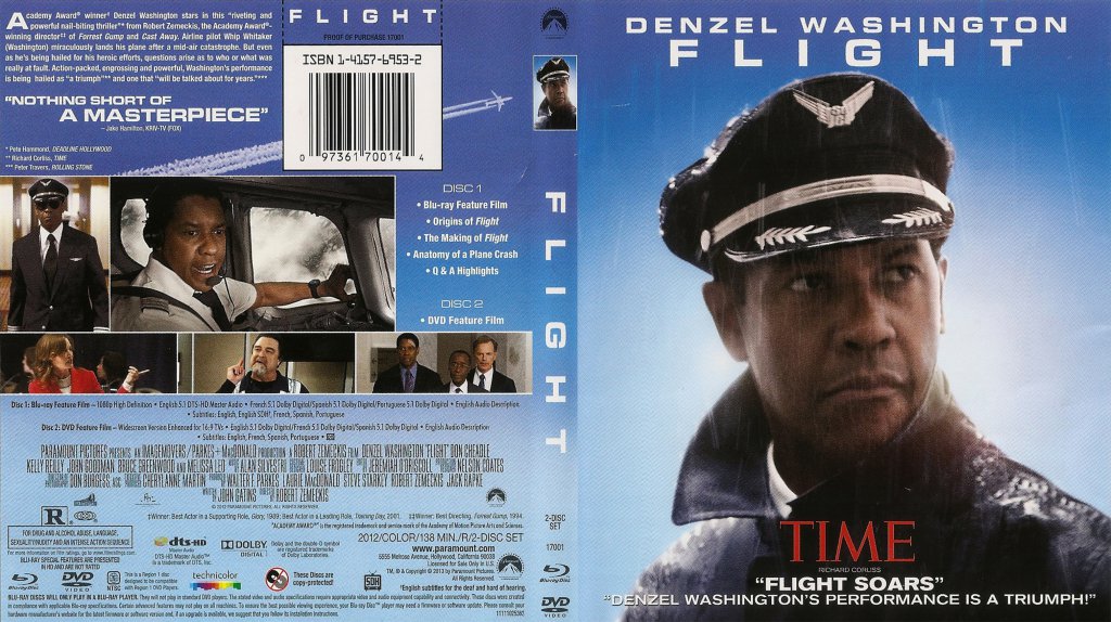 Flight - Movie Blu-Ray Scanned Covers - Flight - Bluray :: DVD Covers