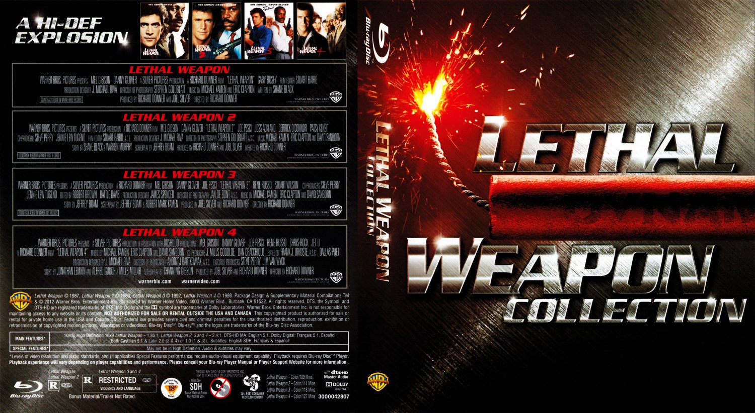 Lethal company items. Смертельное оружие1-4 Blu-ray. Смертельное оружие 1-4 Bly Rey. Lethal Weapon 2 Постер Blu ray.