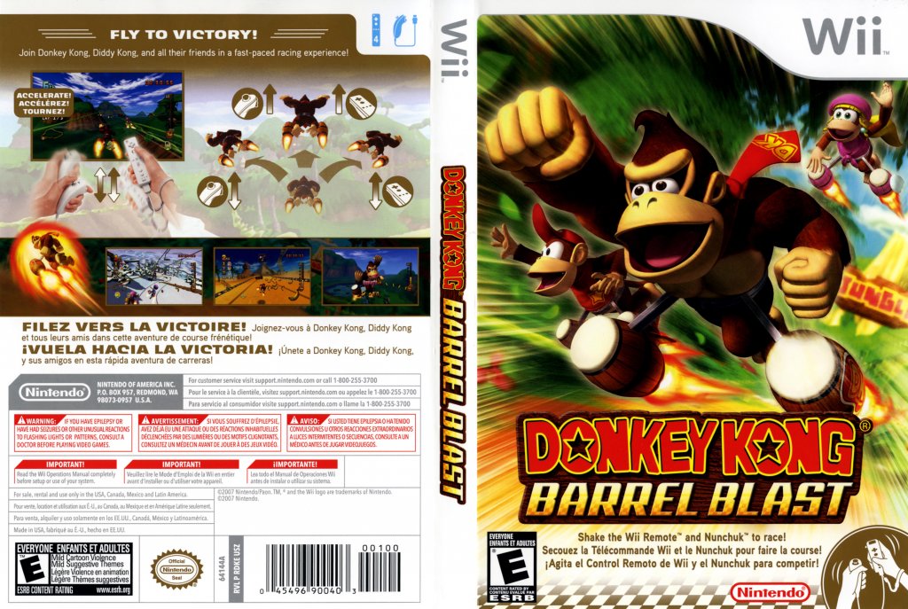 Donkey Kong Barrel Blast