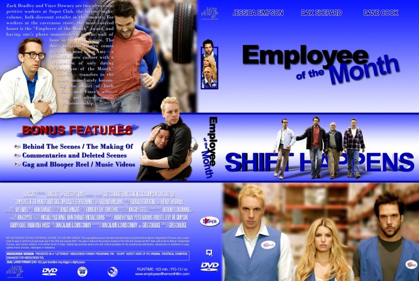 Employee Of The Month - Movie DVD Custom Covers - 3123Employee Of The