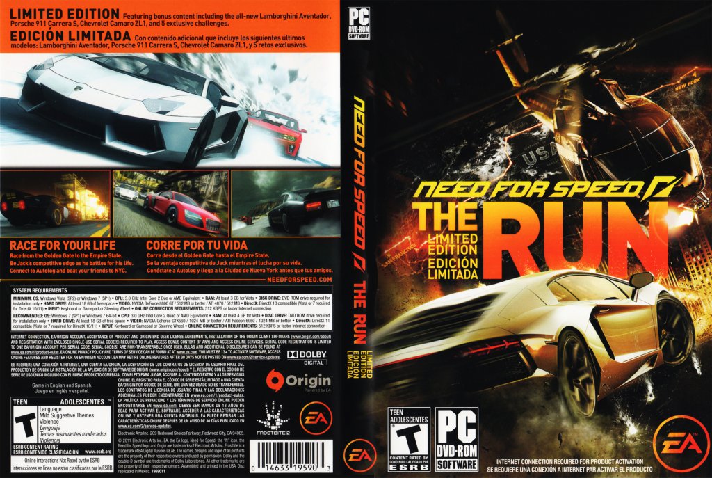 Need for Speed The Run