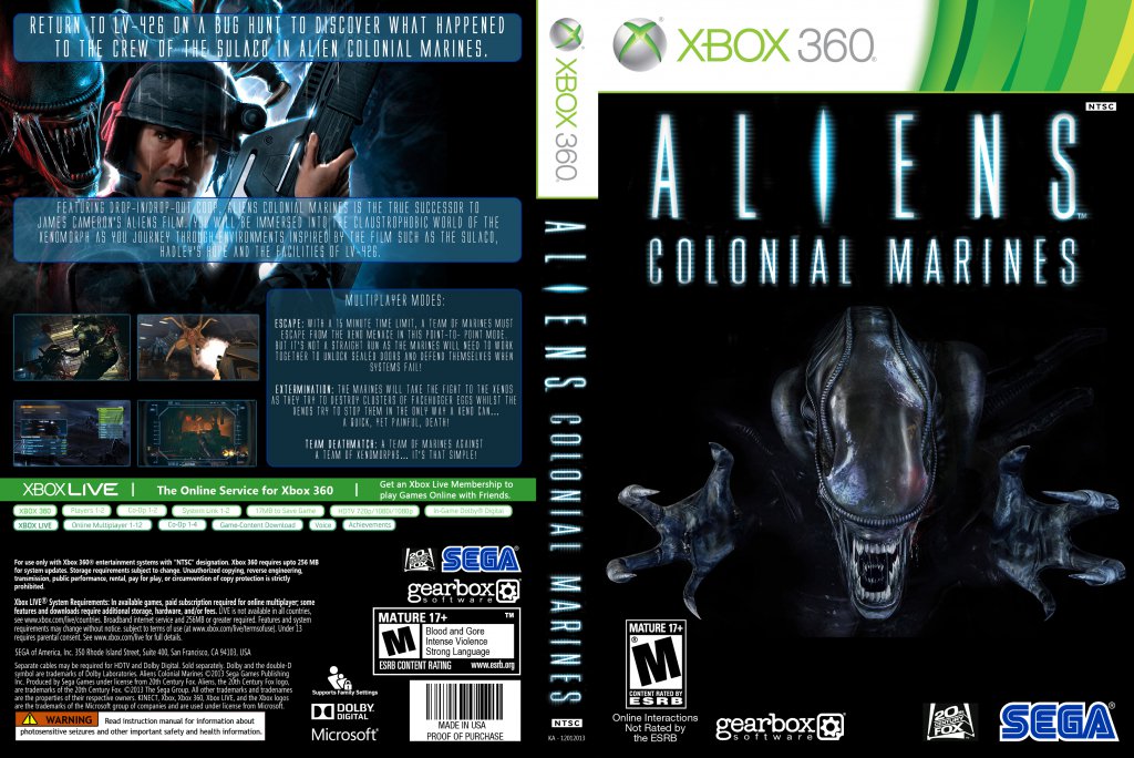 Aliens: Colonial Marines