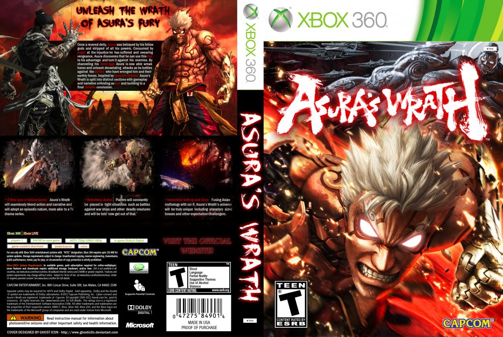 Asuras Wrath DVD NTSC Custom f1
