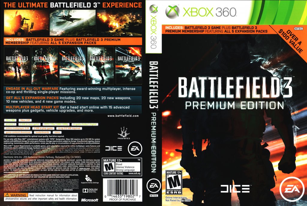 Battlefield 3 Premium Edition