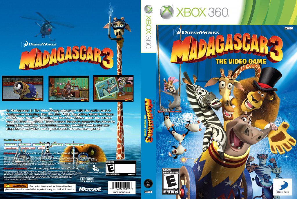 Madagascar 3 The Video Game