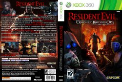 Resident Evil Operation Raccoon Ciity DVD NTSC Custom f