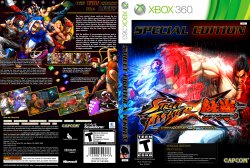 Street Fighter X Tekken DVD NTSC Custom f