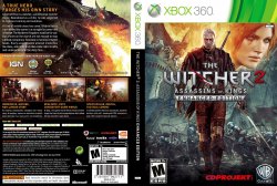 THE WITCHER 2 NTSC CUSTOM POYZEN ART