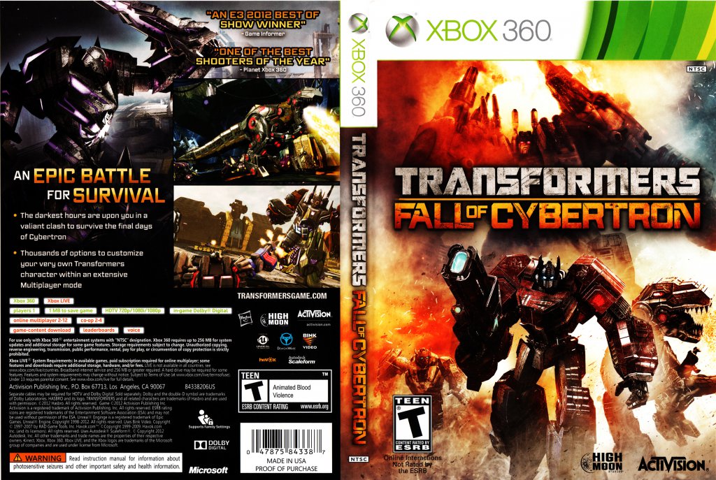 Transformers Fall Of Cybertron