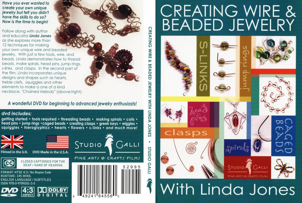 Creating Wire & Beaded Jewelry - TV DVD Scanned Covers - Creating Wire ...