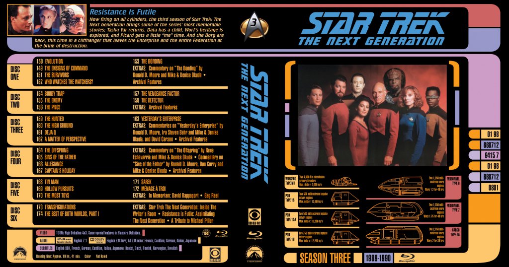 Star Trek - The Next Generation - Season Three