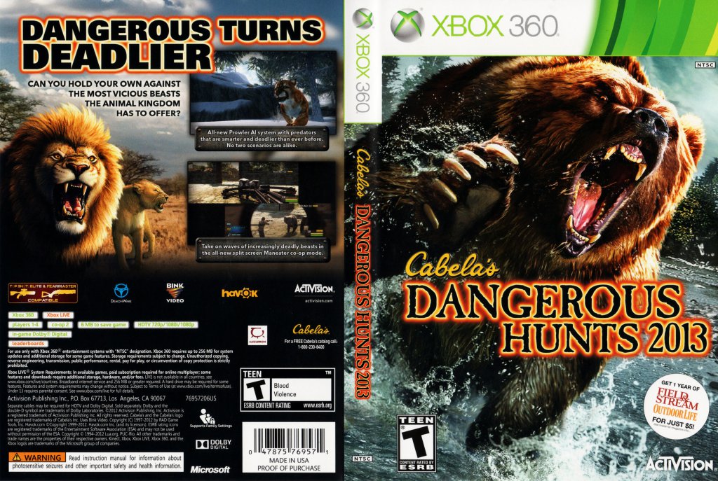 Cabelas Dangerous Hunts 2013