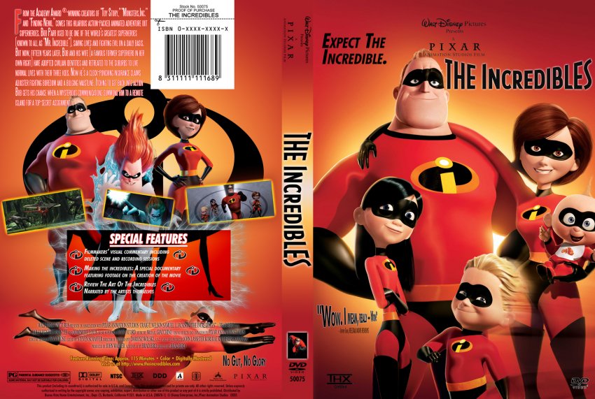 Incredibles Custom Cover