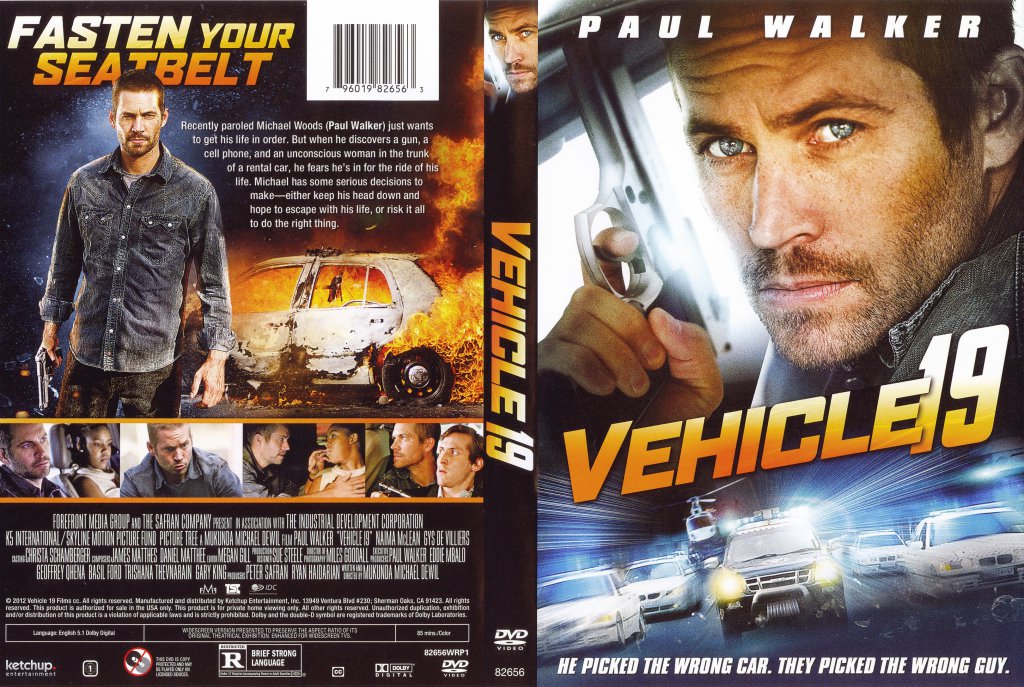 Vehicle 19 - Movie DVD Scanned Covers - Vehicle 19 2013 Scanned Cover ::  DVD Covers