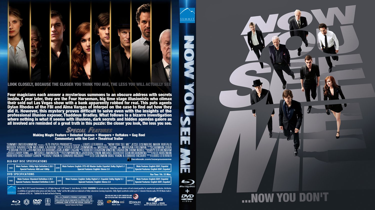 You see me dark. Иллюзия обмана Постер к фильму. Now you see me 2013 Постер.