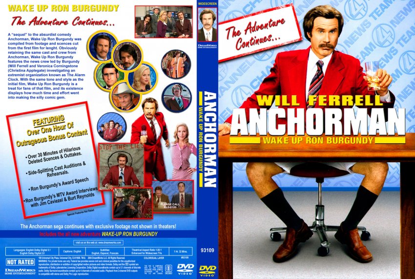 Anchorman - Wake Up Ron Burgundy