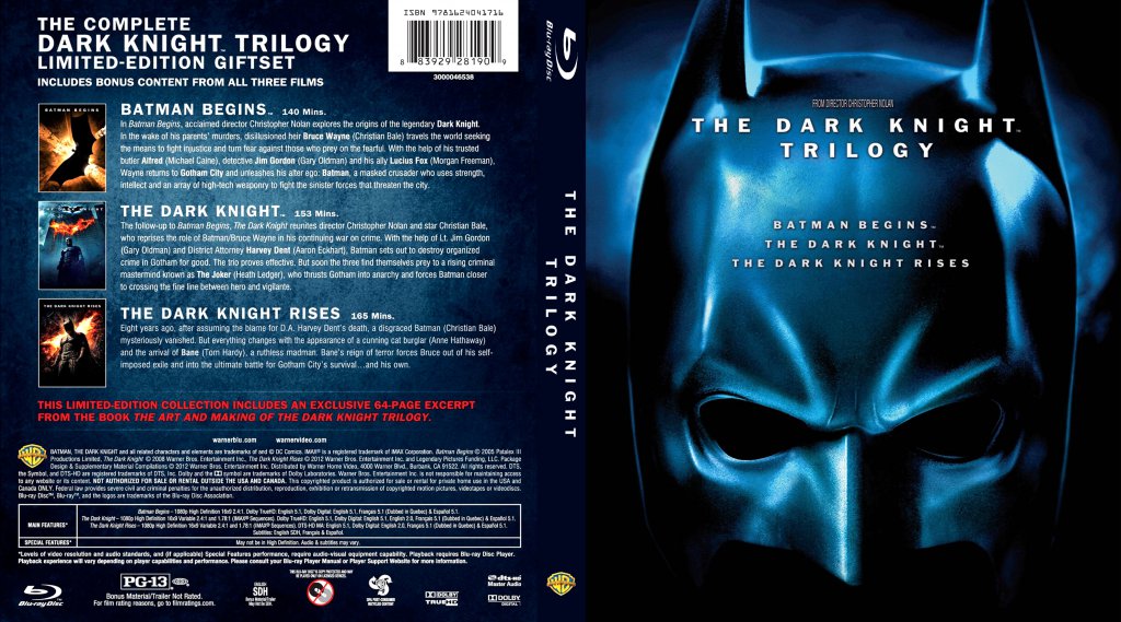 Dark limited. Темный рыцарь трилогия Blu ray. The Dark Knight Trilogy. The Dark Knight трилогия. Бэтмен трилогия Нолана обложка Blu ray.