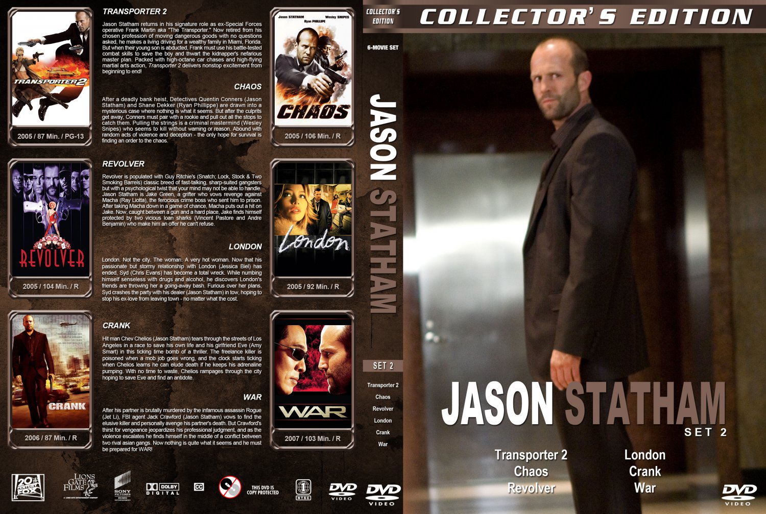 last movie for jason statham