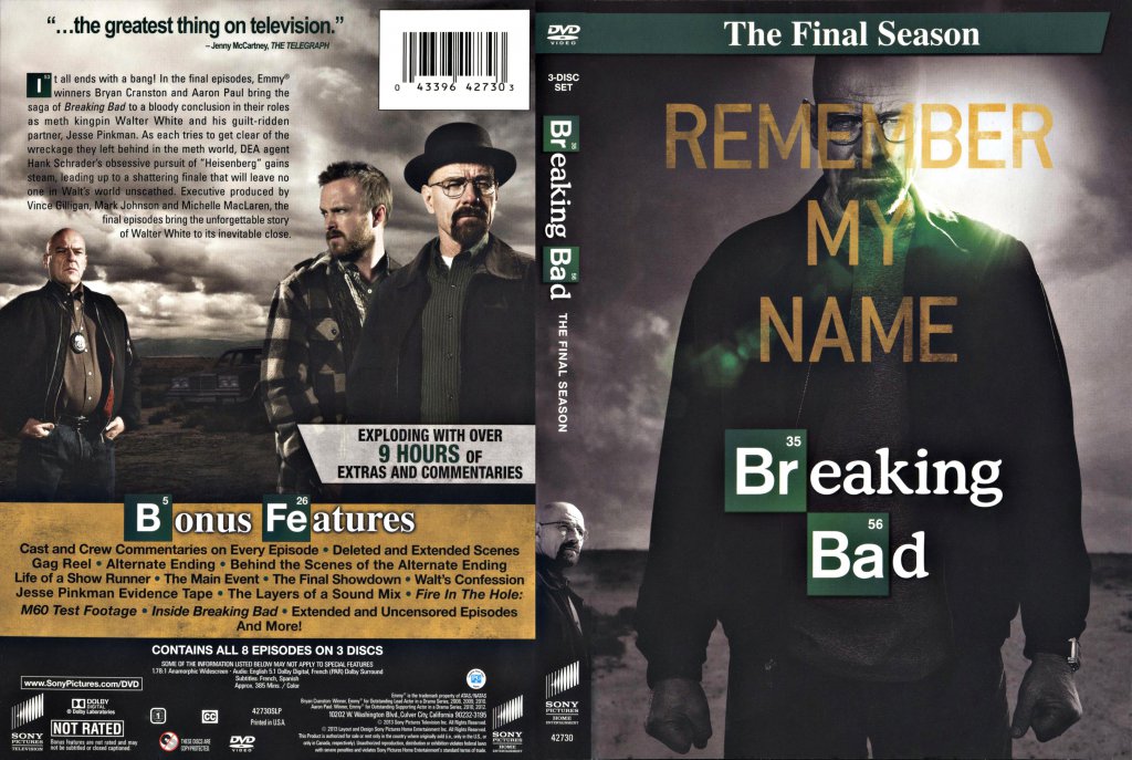 Bad final. Breaking Bad Cover.