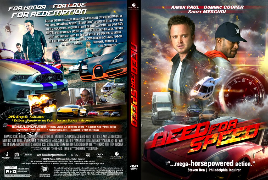  Need for Speed [DVD] [2014] : Movies & TV