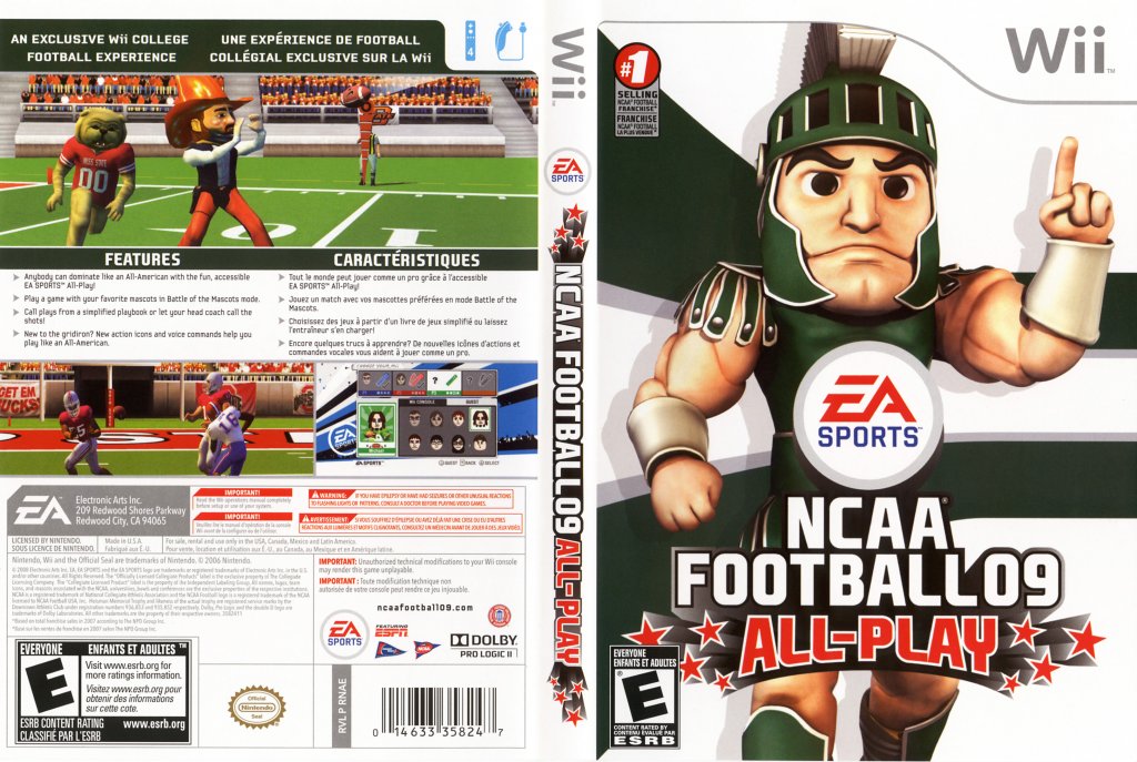 NCAA Football 09 All-Play