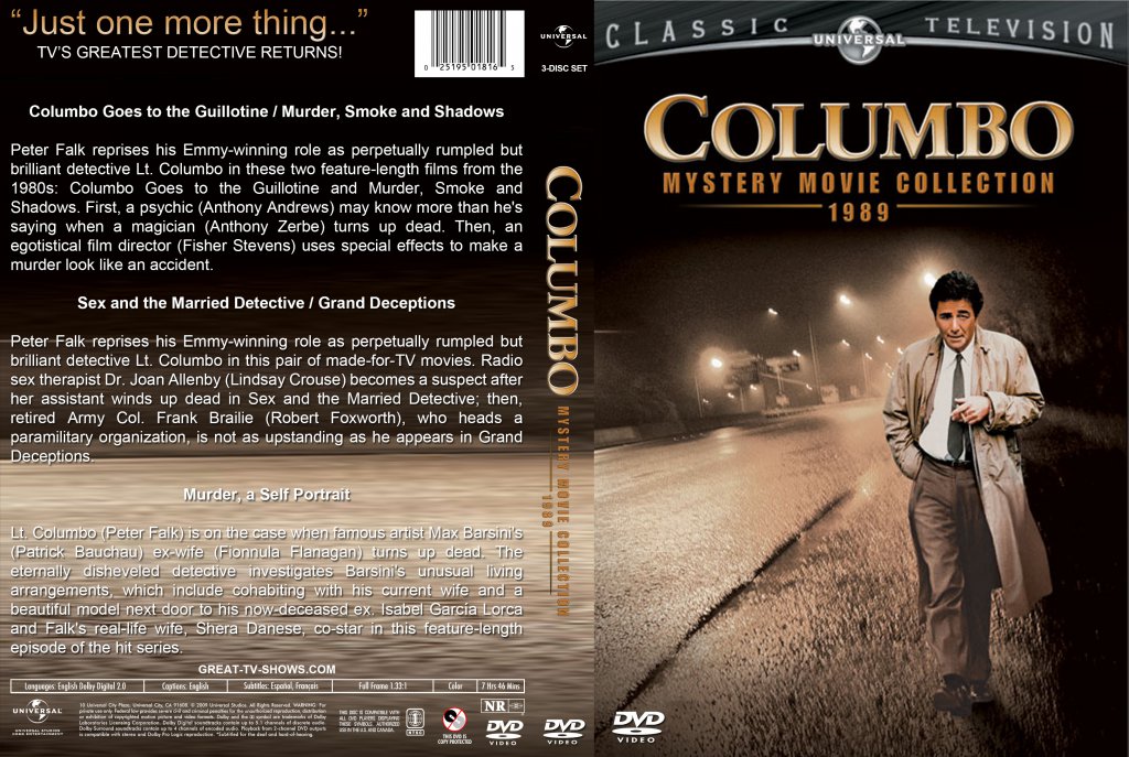 Columbo Mystery Movie Collection 1989