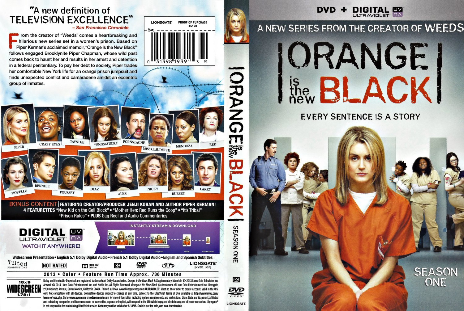 orange is the new black season 2 dvd