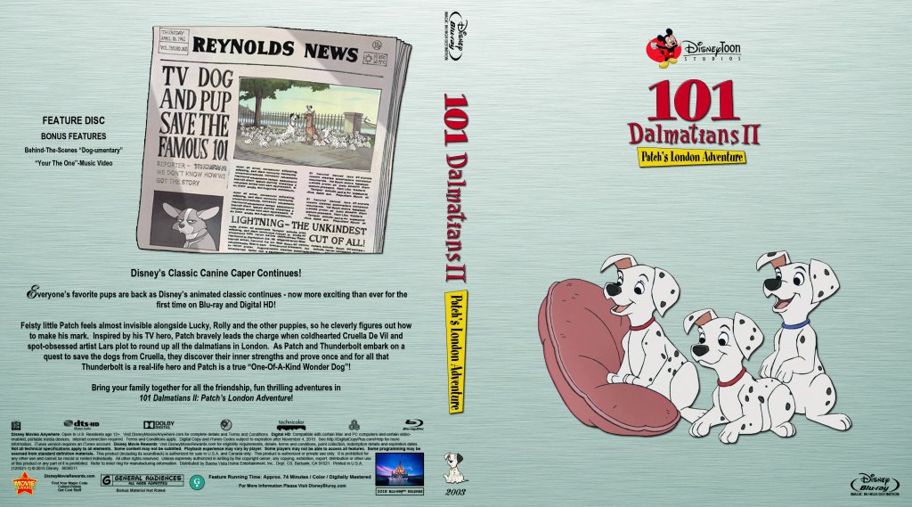 101 Dalmatians - Patch