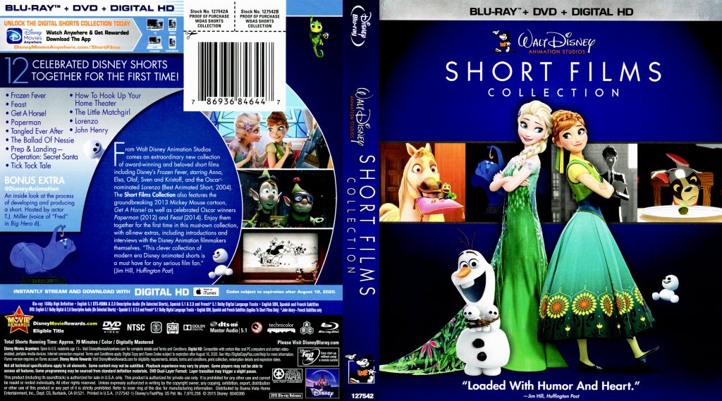 walt disney animation studios short films