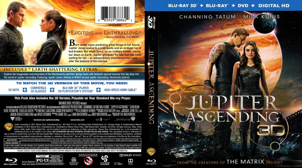 Jupiter Ascending 3D