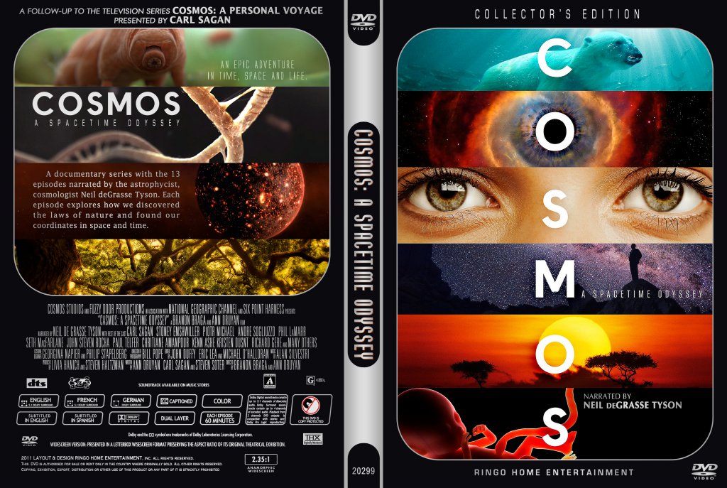 Cosmos: A Spacetime Odyssey- TV DVD Custom Covers - Cosmos - A Space Time O...
