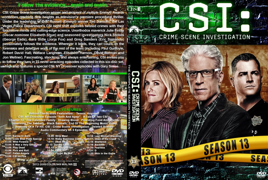 CSI: Crime Scene Investigation - Season 13