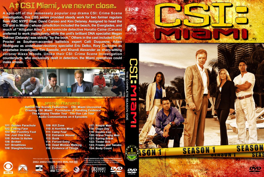 CSI: Miami - Season 1