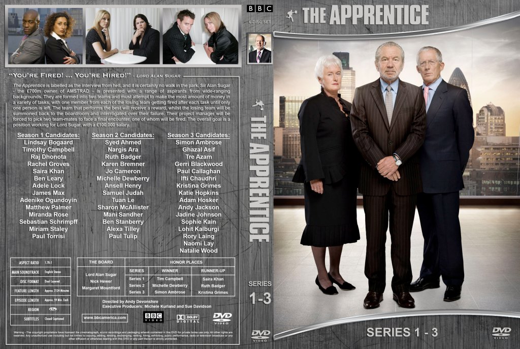 The Apprentice (UK) - Seasons 1-3