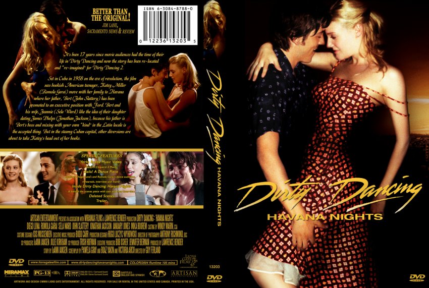 Dancing Havana Nights - DVD Custom Covers - 432Dirty Dancing Havana Nights - Cstm DVD Covers
