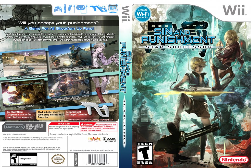 sin and punishment wii