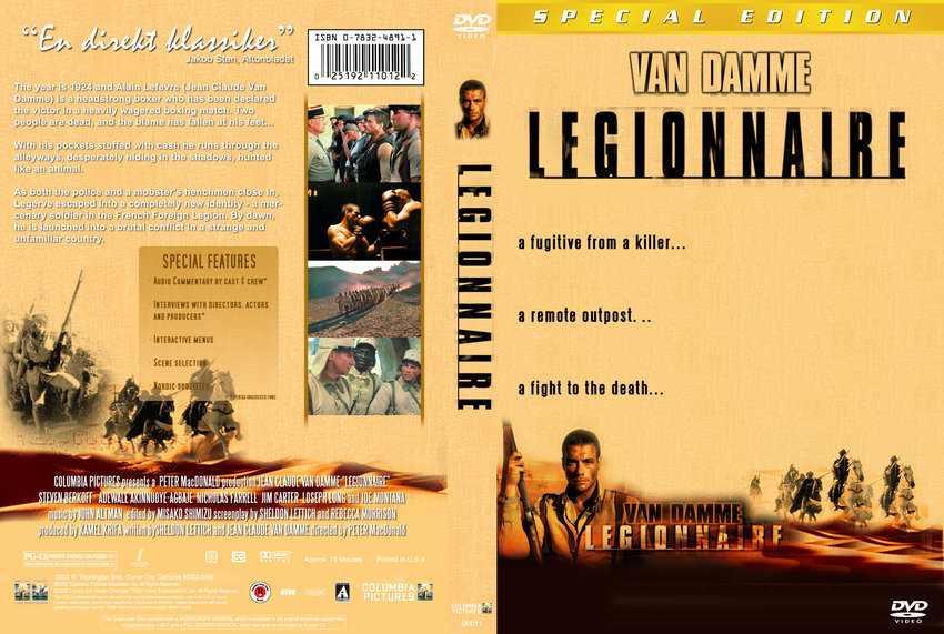 legionnaire - Movie DVD Custom Covers - 432legionnaire :: DVD Covers