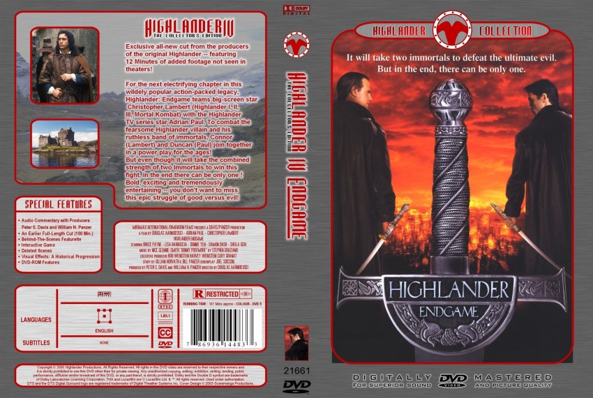 Highlander 4 Endgame Custom