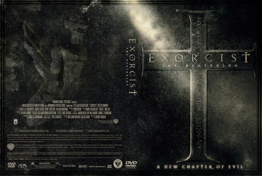 Exorcist The Beginning - Movie DVD Custom Covers - 473Exorcist The  Beginning v2 CUSTOM DVD COVER-SaNdS :: DVD Covers