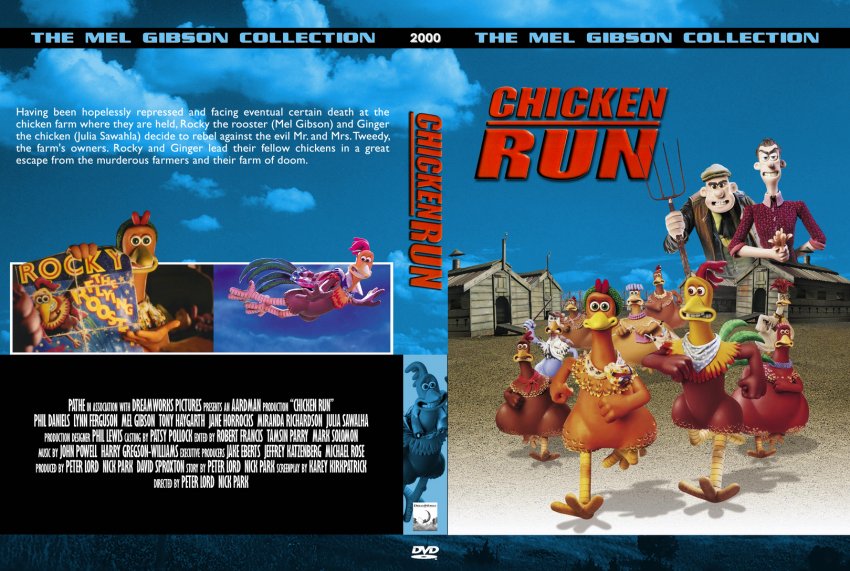 Chicken Run Movie Dvd Custom Covers 475chicken Run Dvd Covers